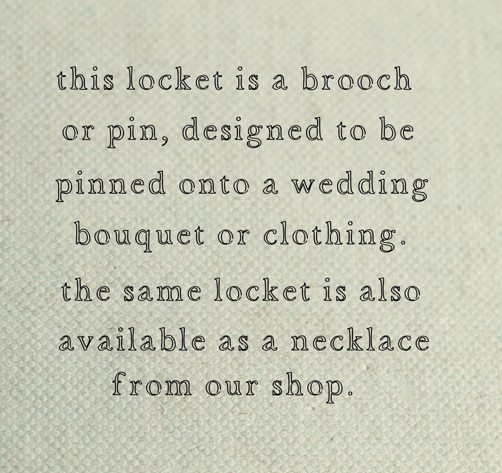 Pastoral Antique Locket Keepsake - Brooches & Pins