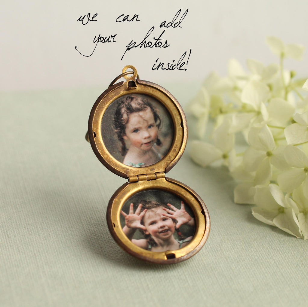 Pastoral Antique Locket Keepsake - Brooches & Pins