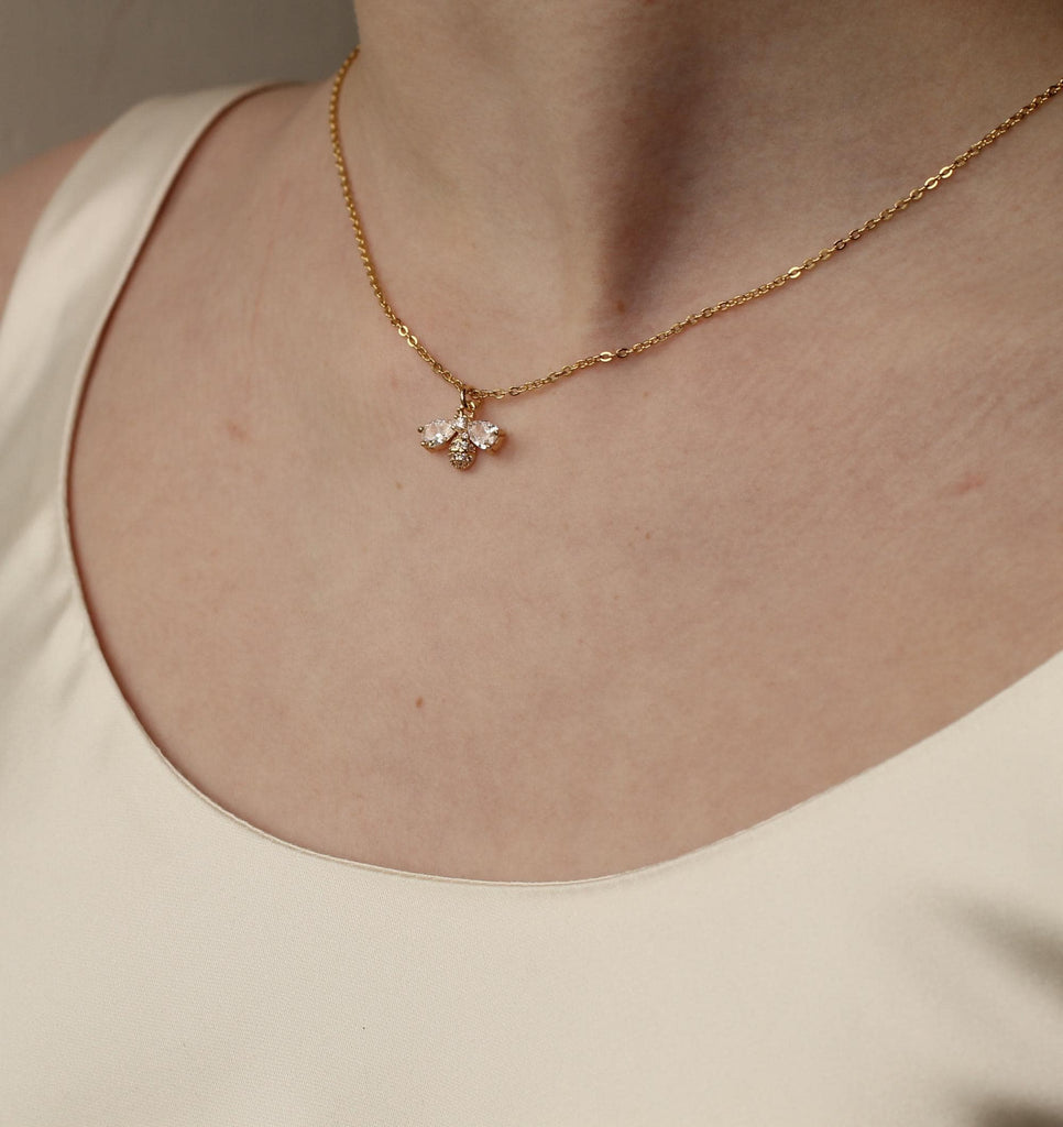 Bee Jewel Necklace (WS) - Necklaces