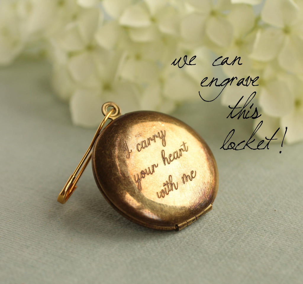 Pastoral Antique Locket Keepsake - Brooches & Pins