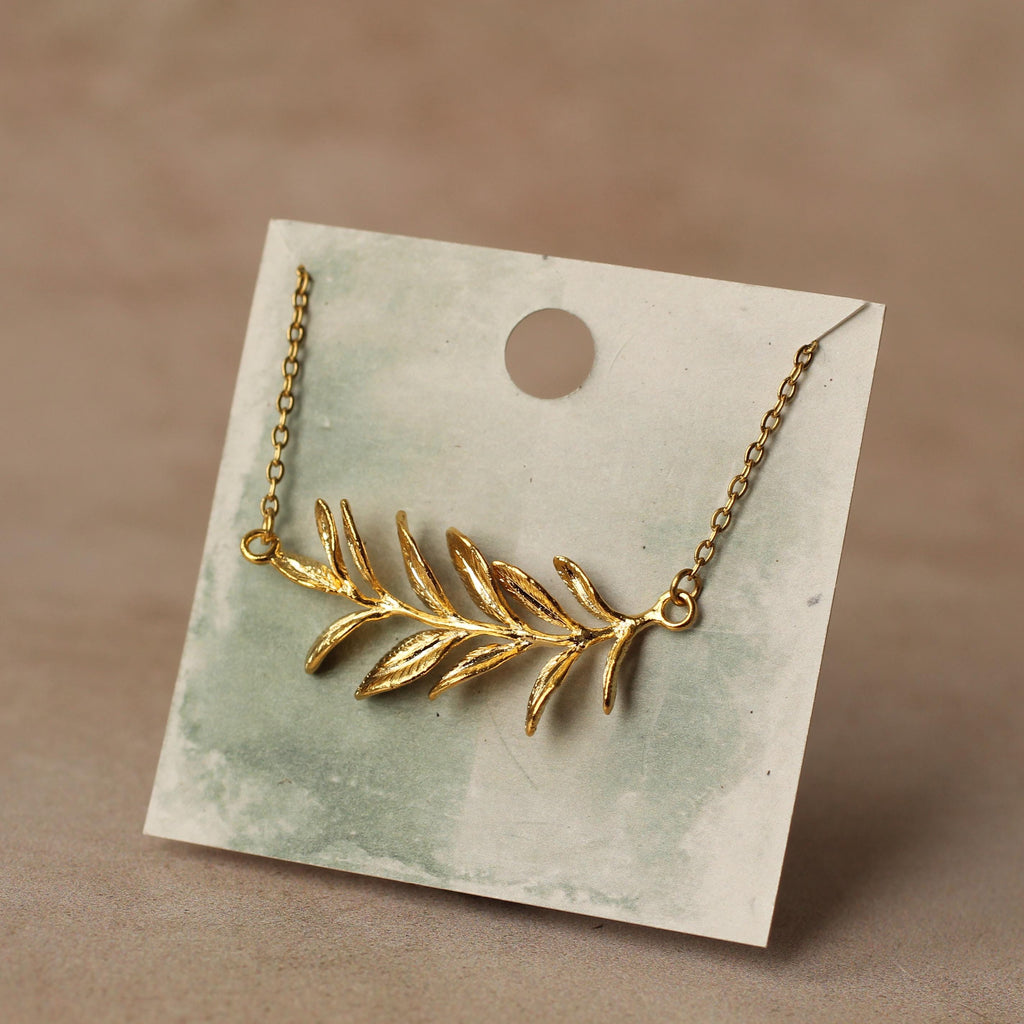 Rosemary Branch Necklace - Necklaces