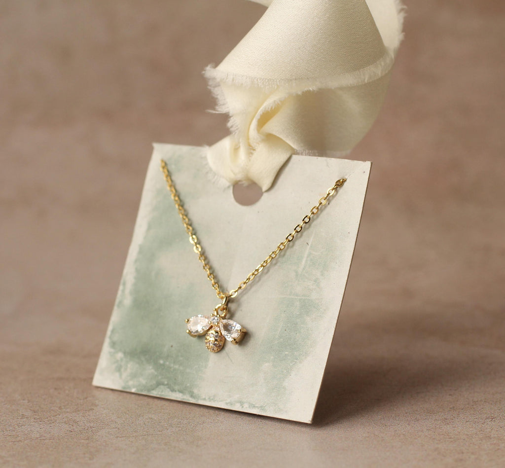 Bee Jewel Necklace (WS) - Necklaces