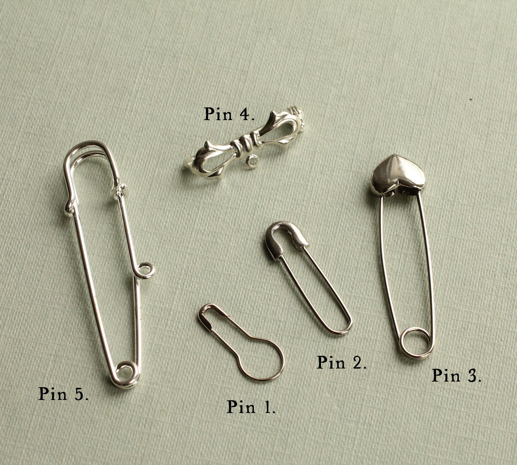 Sterling Silver Bridal Bouquet Locket Charm - Brooches & Pins