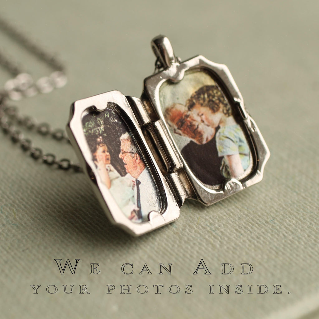 Sterling Silver Fern Locket - Necklaces