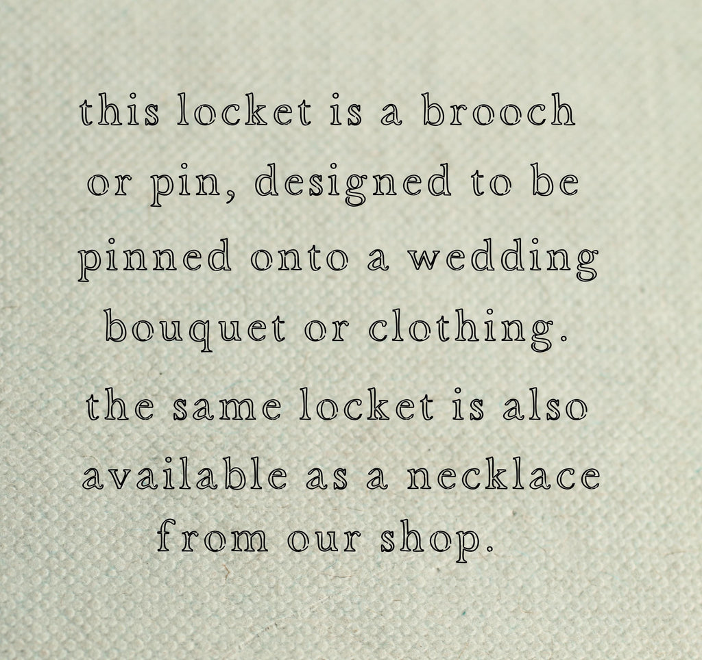 Vermail Hexagon Bouquet Locket Pin - Brooches & Pins