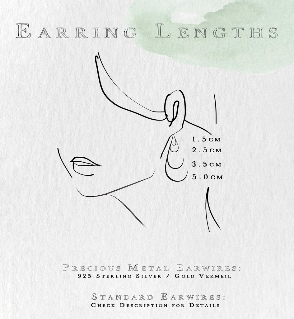 Art Deco Mint Green Freshwater Pearl Earrings - Earrings