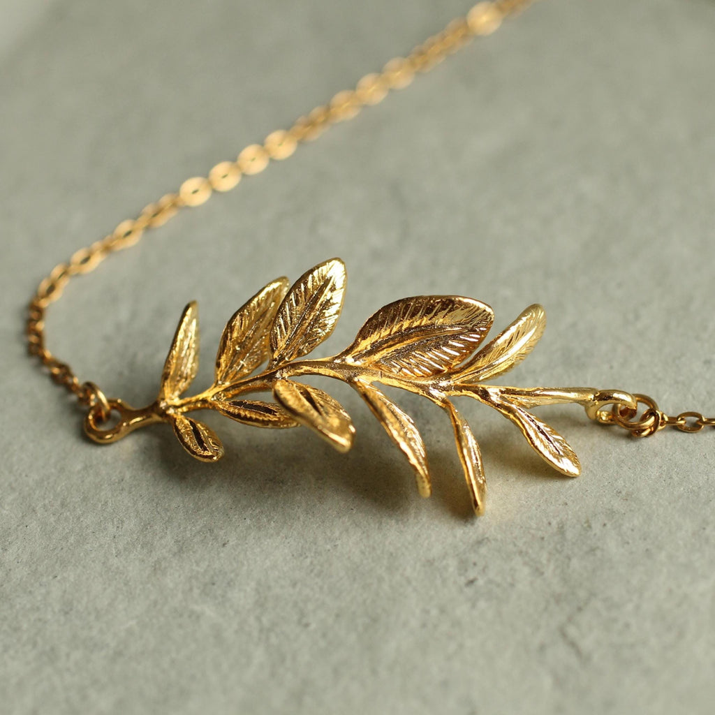Rosemary Branch Necklace - Necklaces