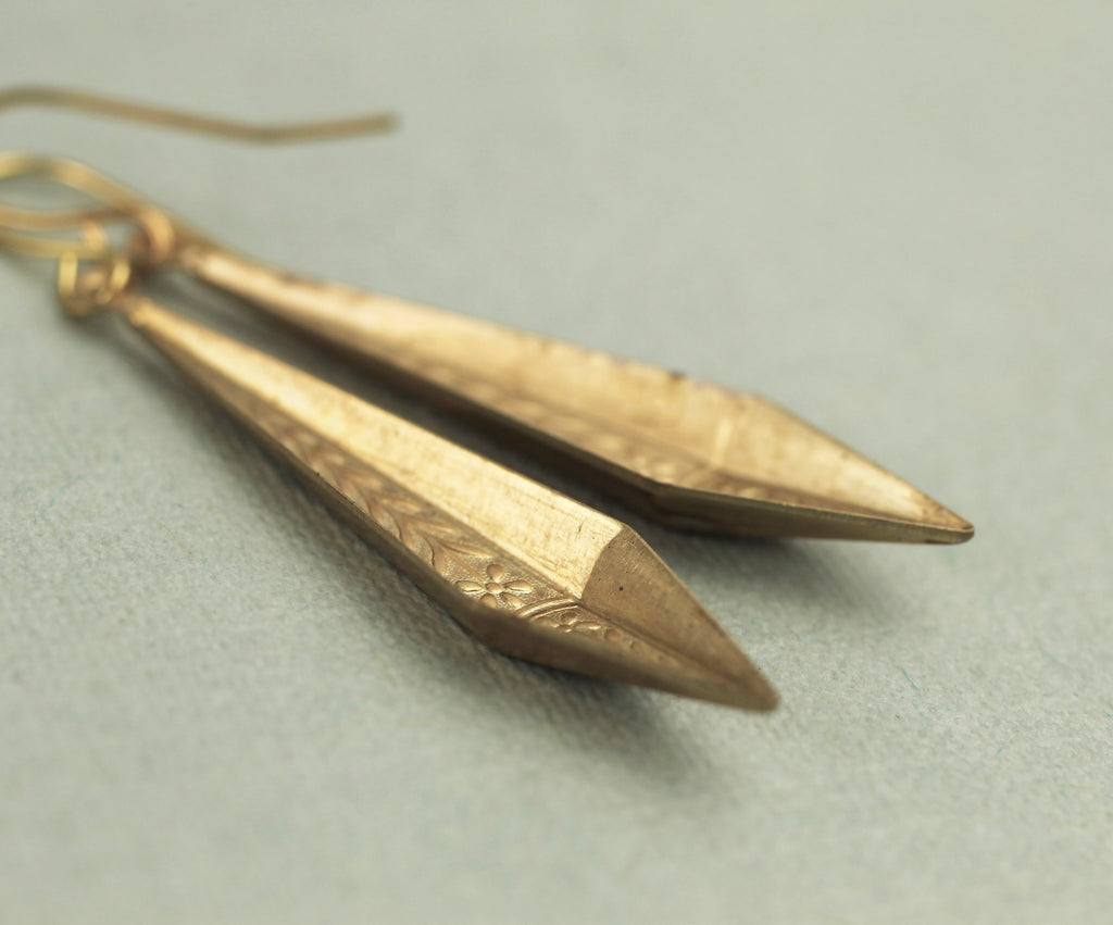 Floral Sprig Earrings (WS) - Earrings
