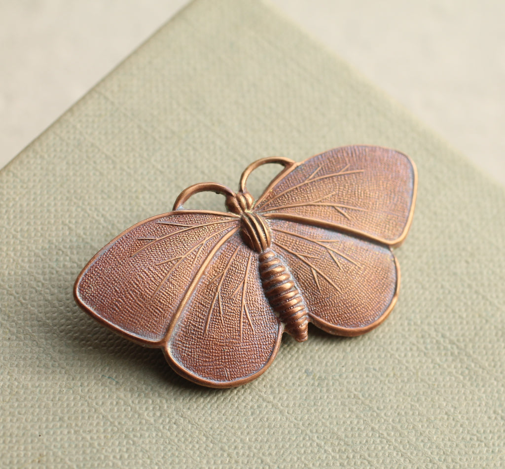 Moth Butterfly Brooch - 