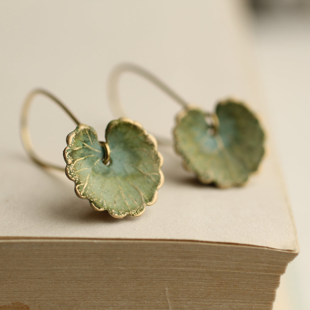 Willow Leaf Earrings - 