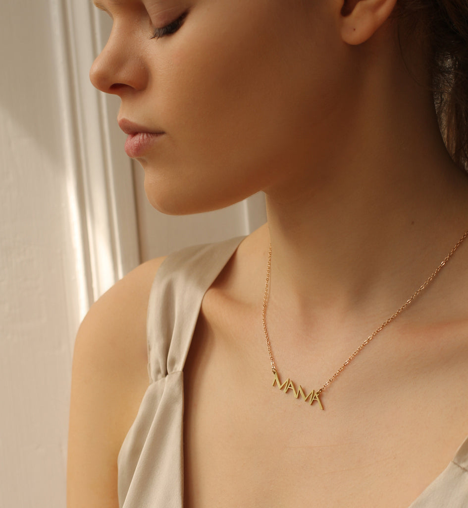 Gold Mama Necklace - Necklaces