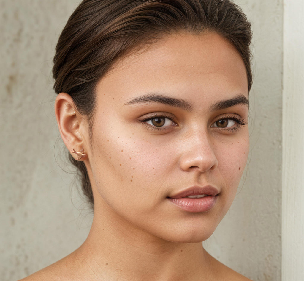 Swallow Bird Stud Earrings - Earrings