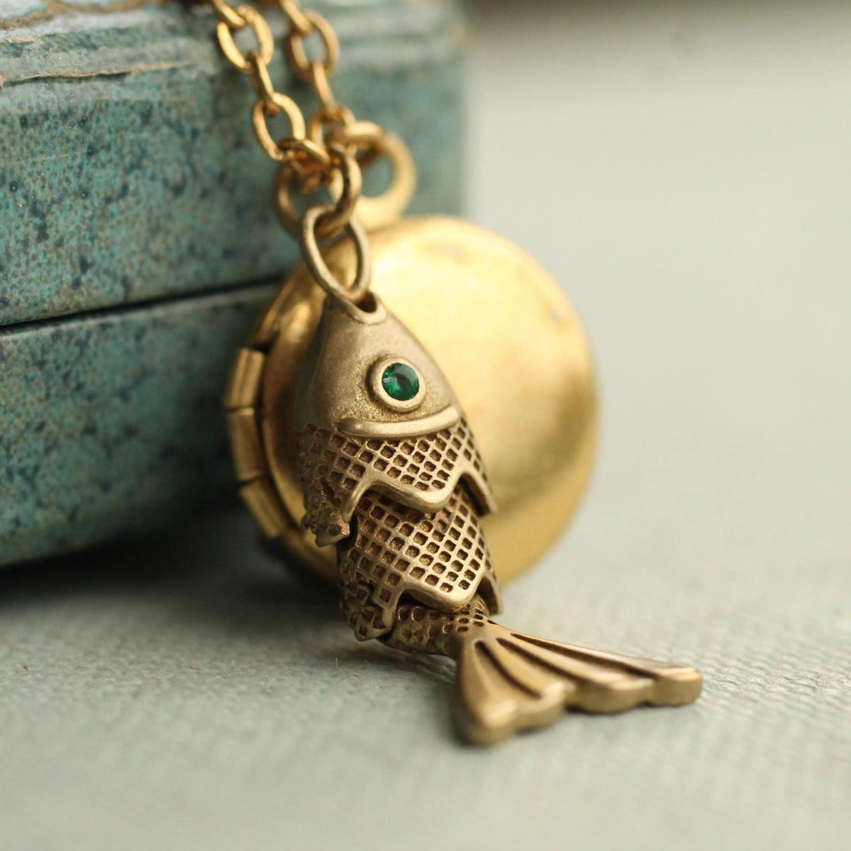 Moving Fish Locket – Silk Purse, Sow's Ear