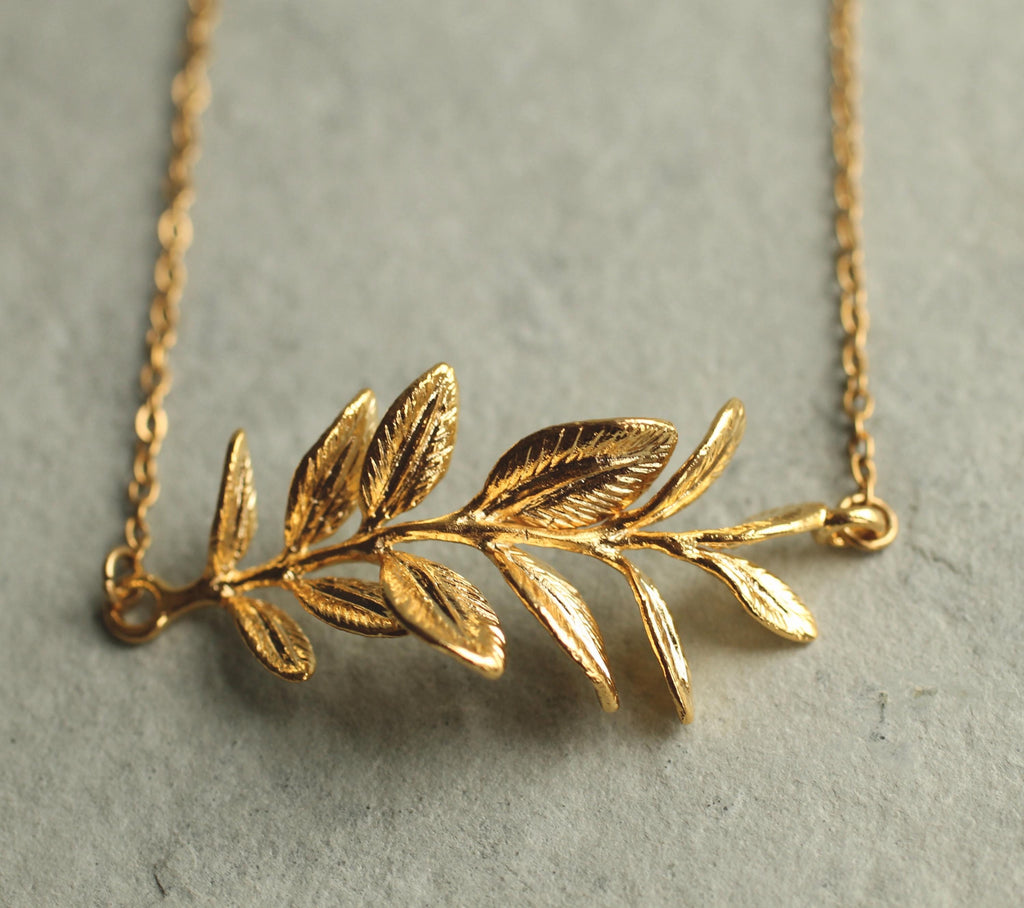 Rosemary Branch Necklace - Necklaces