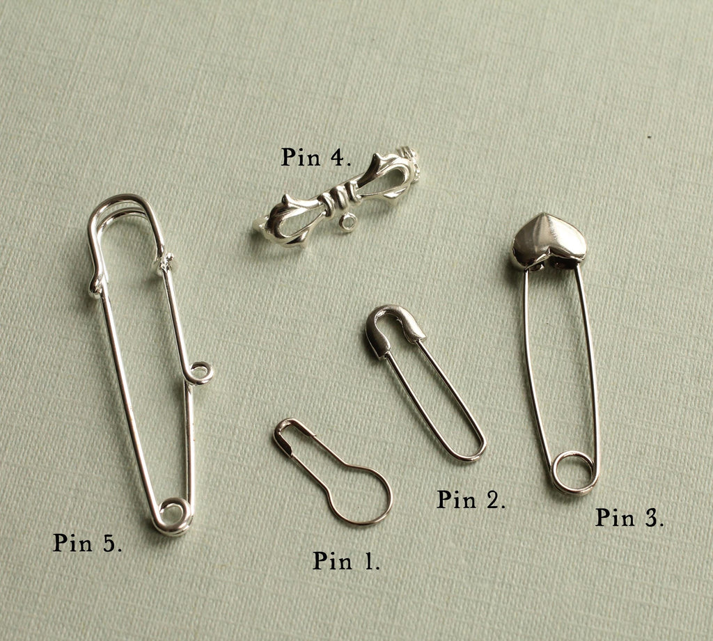 Sterling Silver Bridal Bouquet Locket Pin - personalised photo locket