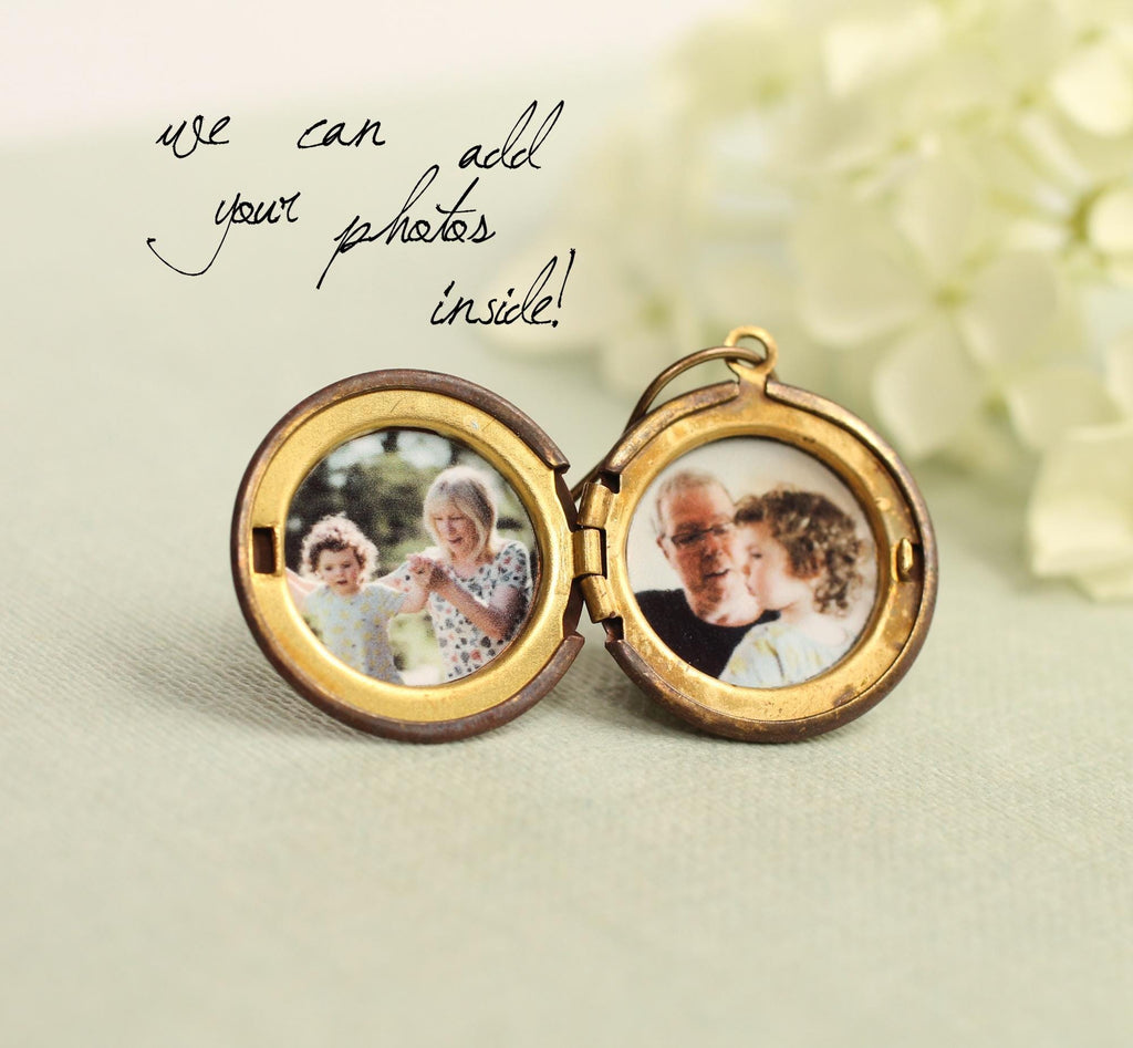 Bridal Locket Pin for Bouquet B12 - Brooches & Pins