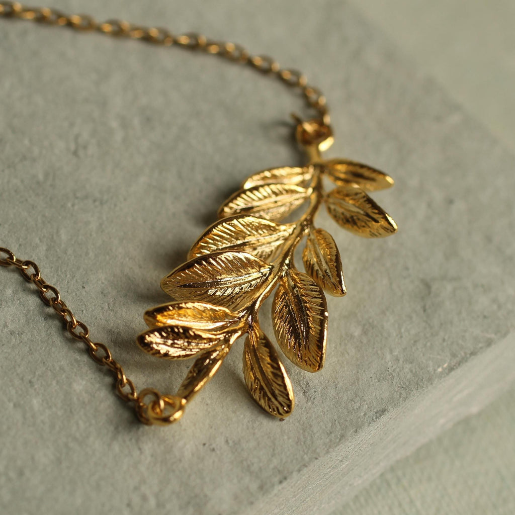 Rosemary Branch Necklace - Necklaces