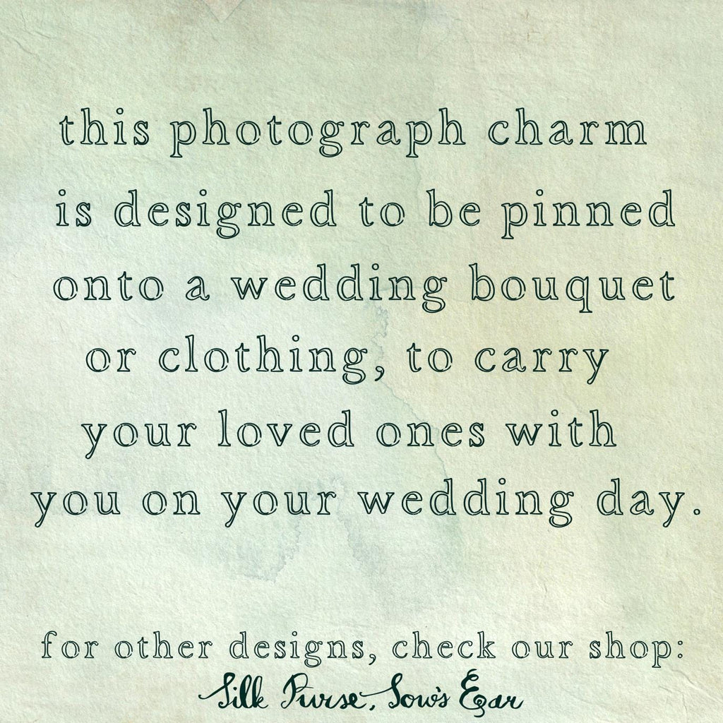 Small Oval Photo Keepsake Pin - Brooches & Pins