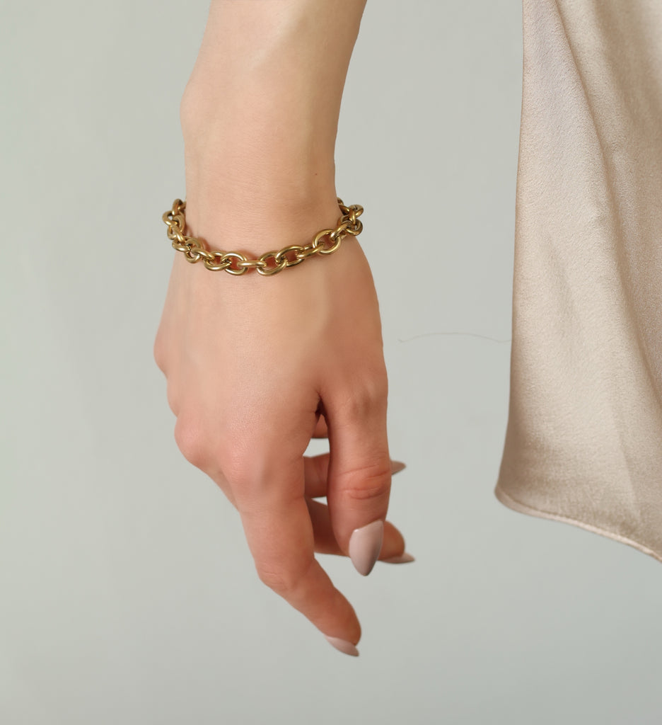 Chunky Statement Chain Bracelet - Bracelets