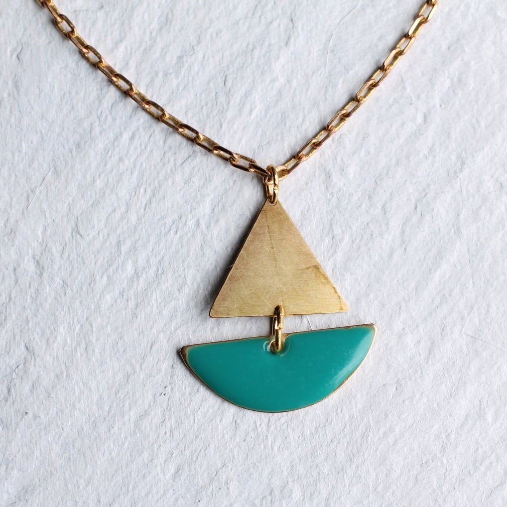 Sailing Boat Necklace - Necklaces