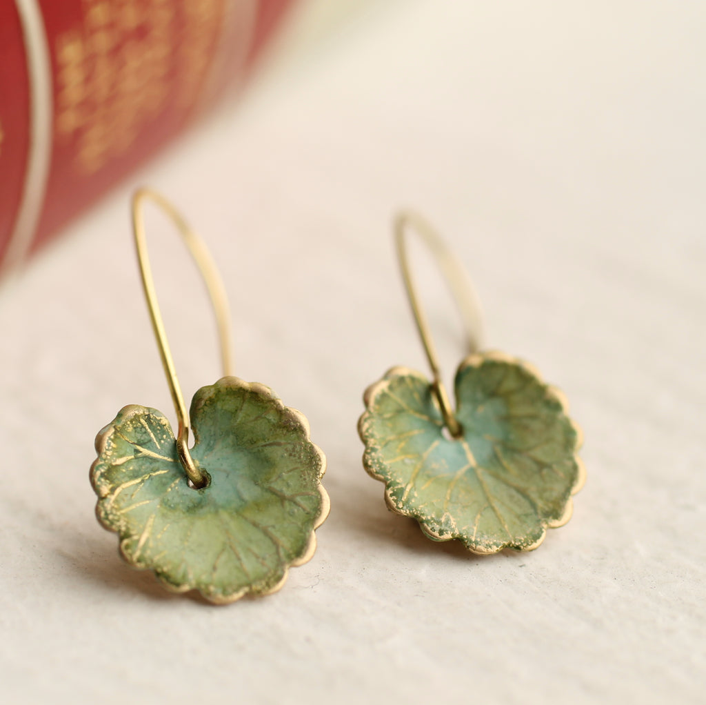 Willow Leaf Earrings - Earrings