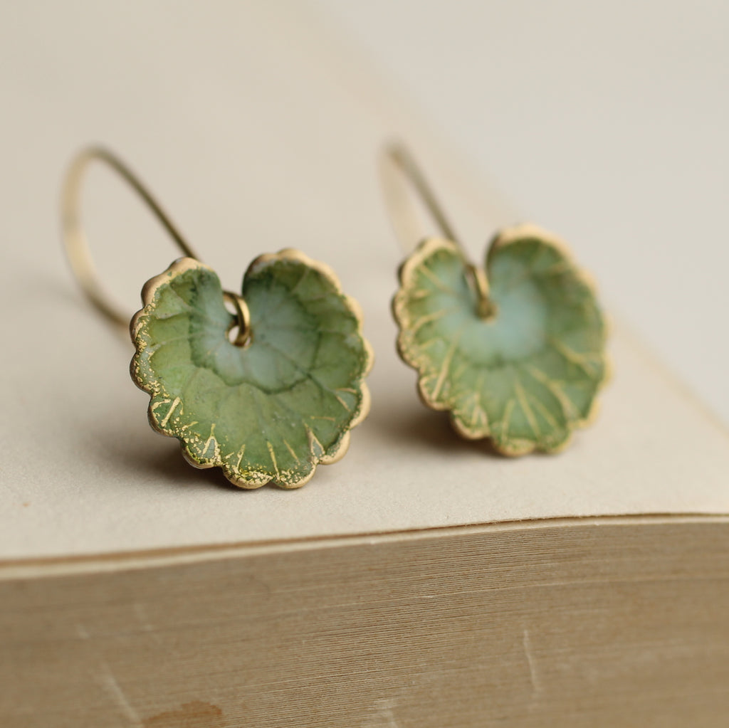 Willow Leaf Earrings - Earrings