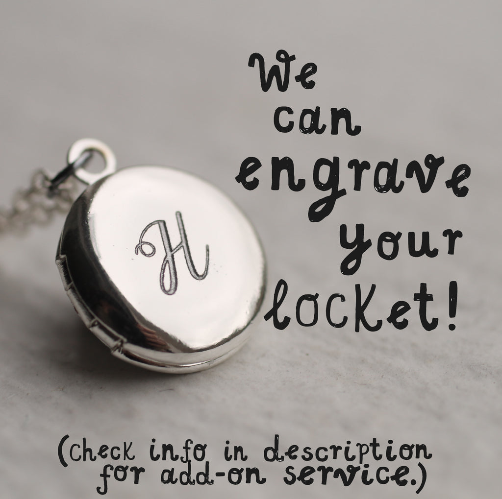 Personalised Sterling Silver Locket Necklace - Necklaces