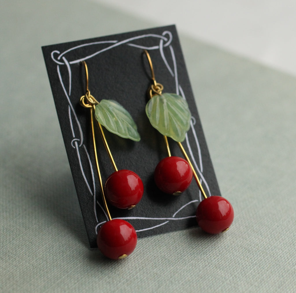 Cherry Earrings - Earrings